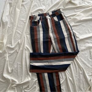 Long Pants With Lines